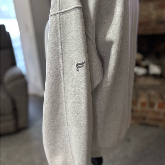 Fabletics Light Gray Pullover - Picture 3 of 5